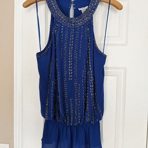 Cache sequins sz Sm top